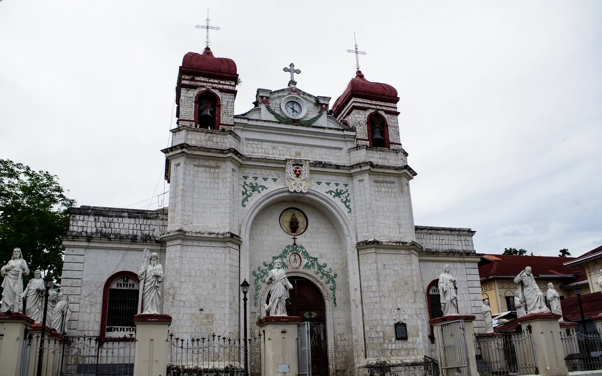 The heritage Saint Catherine of Alexandria church in Carcar City, Cebu